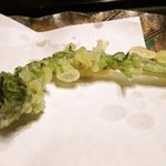 川波 - 山菜の天ぷら