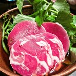 川波 - ししなべ（イノシシです）。火を入れる前