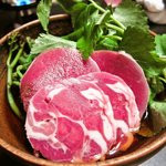 川波 - ししなべ（イノシシです）。火を入れる前