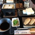 吉野山 豆富処　林とうふ店 - 湯とうふ膳１０００円