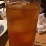 個室居酒屋 北海道 魚均 - <飲み放題>ウーロン茶(2017.11.10)