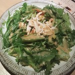 個室居酒屋 北海道 魚均 - サラダ　※３人分(2017.11.10)