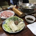 奥ながら - 素朴な鍋はポン酢でペロリっ