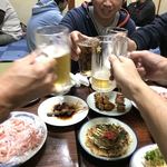 奥ながら - 時間差での合流だった為…こんな乾杯