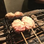 炭火焼鳥 きち蔵 - 阿波尾鶏 皮 焼きやき～