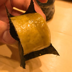 寿司処 しん - ズワイガニの手巻き寿司(^ ^)