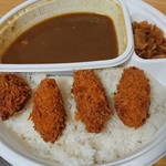 CoCo壱番屋 - 料理写真:カキフライカレー1辛