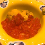 寿司処 しん - 雲丹いくら丼 通風なりそw