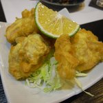 穴子料理と地酒 浅草 川井 - 大分鶏天