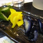 穴子料理と地酒 浅草 川井 - お新香