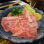 穴子料理と地酒 浅草 川井 - 大分豊後牛刺