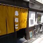 穴子料理と地酒 浅草 川井 - お店の入口１