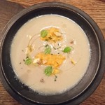 organ - トピナンブールのポタージュ 牡蠣のコンディマン 栗のアクセント