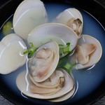 笹月 - はまぐりの澄まし汁