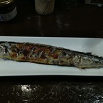 粉ひで - サンマの塩麴焼き。ご飯が欲しくなるおいしさ。