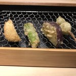 中目黒いぐち 上ル - 野菜4種