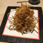 中目黒いぐち 上ル - 人参のかき揚げ