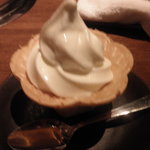 西中洲 楽久虎 - 自家製ソフト、糸島の牛のモノ。