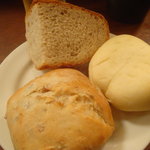 びすとろ UOKIN - 2011/05 パン(２５０円)×２人分。