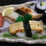 すし茶屋 わび如 - にぎりすしアップ