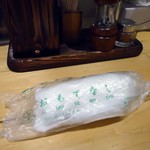 そめいよしの - おしぼり。