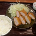 ごはん処 かつ庵 - ヒレかつ定食８９０円