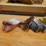 大平寿司 - トリ貝と〆鯖