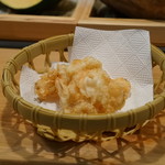 大平寿司 - 小海老のかき揚げ