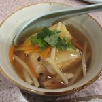 Daichan - 揚げ豆腐の野菜あんかけ2017.11.10