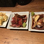 揚鶏屋　伊予 - 三種盛