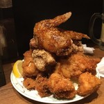 揚鶏屋　伊予 - ざんぎ盛り合わせ