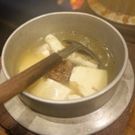 釜飯と炭と酒 やま蔵 - 鴨出汁湯豆腐