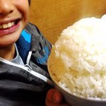 龍園 - 約米3合の特盛ライス500円！