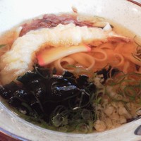 いけす鶴八 新栄店 - 海老天きしめん
