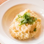 Risotto with porcini mushrooms and parmesan cheese