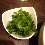 麺線屋formosa - 本日は、パクチー増量～