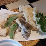 季節野菜の天ぷら（五種）