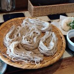 ビストロ方南町 coo - 戸隠そばランチ（土曜日１０食限定）＋ 季節野菜の天ぷら（五種）