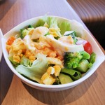 Cafe brunch TAMAGOYA - サラダも玉子サラダ。