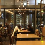 MAX BRENNER CHOCOLATE BAR 東京ソラマチ店 - 外はクリスマスのイルミネーション。