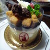 シェリール - 料理写真:【2010.12.29】プラリネとカシスのムース♪とても繊細で美しいケーキです☆