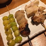 焼鳥 酉たけ - 銀杏、ぼんじり、軟骨