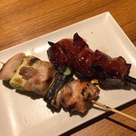 焼鳥 酉たけ - ねぎま、レバー