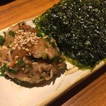 焼鳥 酉たけ - うまし！ささみのなめろう