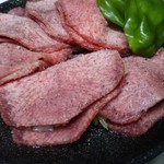 焼肉すだち亭 - ネギ上タン塩