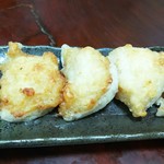 Kushibouzu - 海老のすり身とレンコンの揚げ物