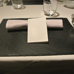 リストランテ カノフィーロ - ２０１７年１１月１１日のテーブルセット