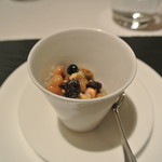 リストランテ カノフィーロ - 昆布森産ムール貝と豆の煮込み