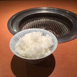 もっちゃん家 - ライス（大）（二杯目）