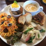 76295063 - 鎌倉野菜のランチプレート